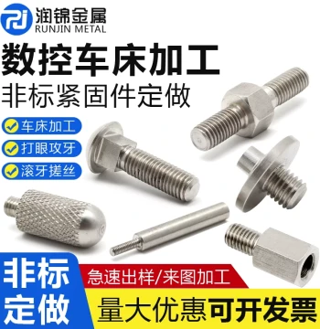 Custom Non-Standard Screws, Nuts, Rivets, Studs, Bolts, Springs, Turned Parts, Copper Parts, Fastener Processing and Customization