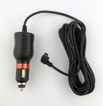 Dingweite Dash Cam Cigarette Lighter Car Charger Cable Step-Down Wire Rear Pull Wire Rear Lens GPS Module Data SIM Card