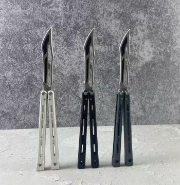 Banshu Creation 8803 Thousand Mechanism Butterfly Style Flipping Knife Beginner Practice Entry-Level Toy Knife Unsharpened Tian Gong Qiao Duo Series