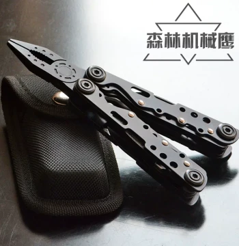 Full Steel Combination Tool Pliers Multi-Function Pliers Folding Pocket Knife Pliers Carry-On Pliers Self-Defense Knife Pliers Outdoor Light Equipment