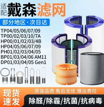 Compatible with Dyson Air Purifier Filter DP01/03/HP02/3/TP04 Fan Filter Mesh BP06