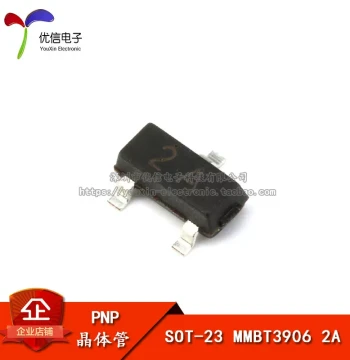 SMD MMBT3906 2N3906 100MA Transistor SOT-23 (20 Pieces)