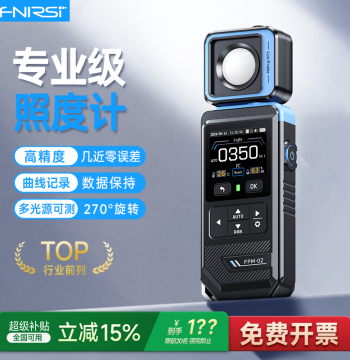 FNIRSI Illuminance Meter Light Meter, High-Precision Brightness Lumen Tester, Photometer for Home Lighting Intensity Detection