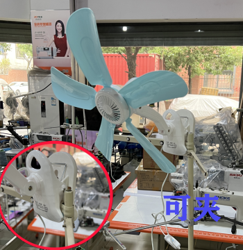 Garment Factory Sewing Machine Dedicated Electric Fan Clip Model High Air Volume Home Energy-Saving Silent Small Fan Wall-Mounted Secure