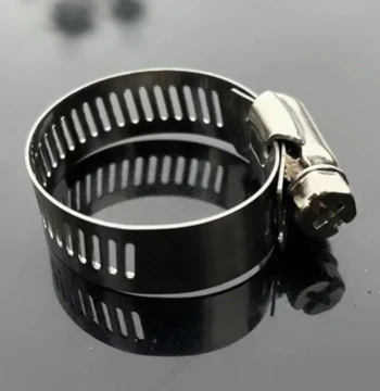 Zhongmei 201 Stainless Steel Hose Clamp, Gas Pipe Clip, Water Pipe Fixing Fastener, Coal Gas and Oil Pipe Clamp