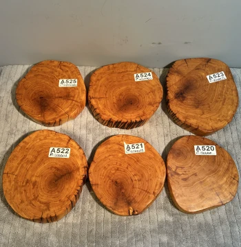 Pomelo Sweet Milky Fragrant Block Coaster High Oil Content High Density Pleasant Aroma Taihang Cypress