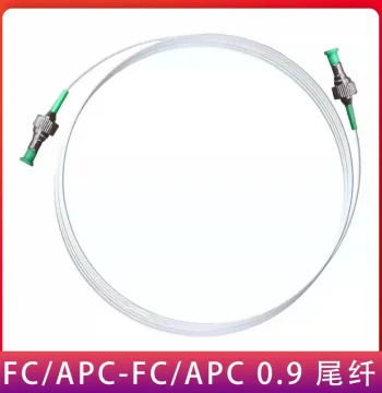 Aichuang Single-mode Fiber Patch Cord SC/APC-SC/UPC Single Core FC/APC 8-degree Angled Connector CATV LC Optical Cable Pigtail Fiber Jumper Square Head Pigtail Telecom Grade Broadcasting Grade