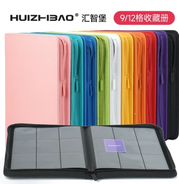 9/12-Pocket Pokémon PTCG Collection Binder, Rune Battlefield, Three Kingdoms Kill, Nezha Card Portfolio, Sports Card Storage Album