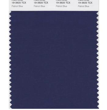 Pantone Color Card Official Flagship Store, Cotton Version Single Sheet Color Chart, Apparel & Home, 19-3902 to 19-3930 TCX