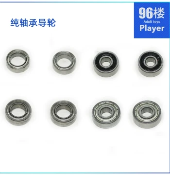 96 Lou Tamiya 4WD Car Parts: Bearings and Rollers (8mm, 9mm, 13mm) for Models 15475, 15344, 94386