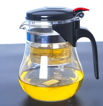 Genuine Premium Heat-Resistant Glass Infuser Cup Teapot Tea Set Full Filter Detachable Exquisite Tea Ceremony Brewing Cup