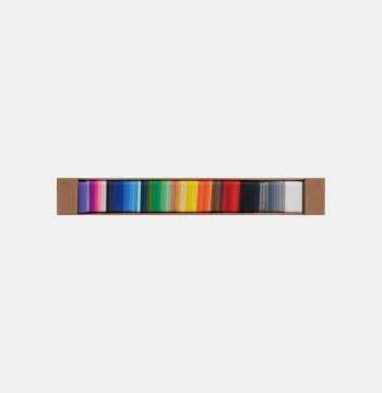 Bambu Lab 3D Printing Filament Color Card, 80 Colors Original ABS/PETG/PLA 3D Printing Color Chart