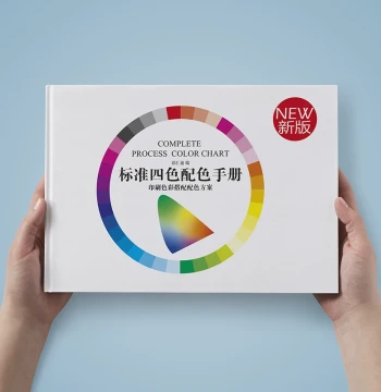 Printing Standard Chromatic Scale and Color Matching Solutions 2025 - International Universal CMYK Four-Color Card for Color Coordination