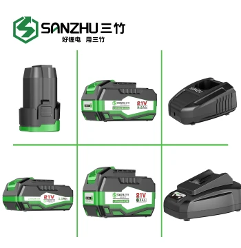 Sanzhu Lithium Battery Charger Accessories 16V Cordless Drill Battery 21V 8.0Ah Rechargeable Battery for Power Tools