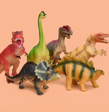 Dinosaur Toy Plastic Large Soft Children's Set Simulation Animal T-Rex Soft Rubber Sound-Making Boys Jurassic