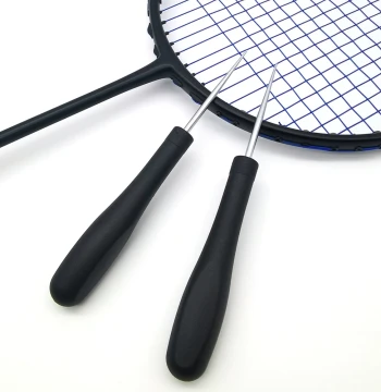 Stringing Awl for Tennis and Badminton Rackets, Hole Expander and Wire Guide