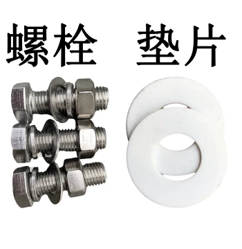 304 Stainless Steel Hex Bolt, Nut, and Washer Set, Long Studs, Valve Accessories, Complete Fastener Kit