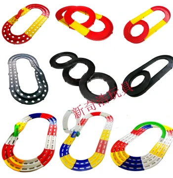 Four-Wheel Drive Brothers Race Track, Home Runway, Colored/Black Single/Double/Triple Lane Overpass, Lightning Dragon Orbit