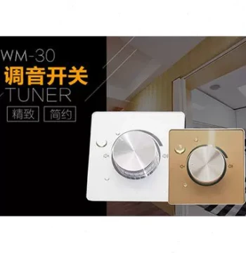 Yinlishi Vals Background Music Constant Impedance Volume Panel Speaker Right-Turn Tuning Switch Type 86 High Power