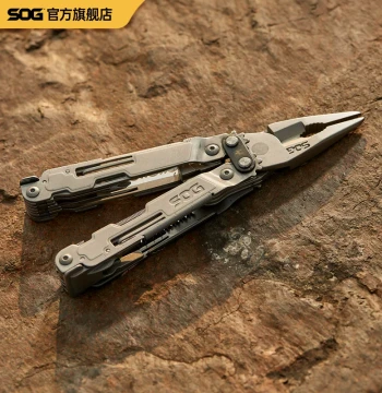 SOG Multi-Function Pliers, Outdoor Pocket Knife, Foldable Tool for Wilderness Emergency Gear, Camping Portable Cutlery