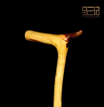 Wild Sour Jujube Wood One-Piece Walking Cane No Splicing Ideal Gift for Parents and Elderly Birthdays