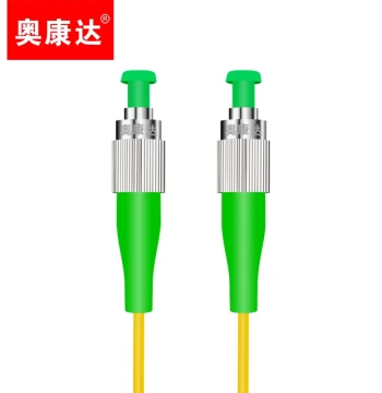Aokangda Broadcast FC/APC Fiber Optic Patch Cord, Single Mode Single Core Pigtail, E2000/APC Multimode (Cable Length: FC/APC-SC(APC)/LC/APC/STSMA905)