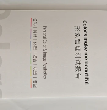Diagnostic Report for Color Testing, Color Analysis, Style Assessment