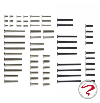 Custom Tamiya 4WD Car 15510 Stainless Steel Flat Head Countersunk Screw Pack, Model 95415 Screw Kit