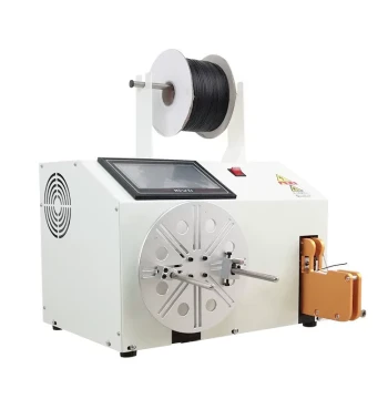 Button Board Wire Winding and Bundling Machine for Power and Data Cables