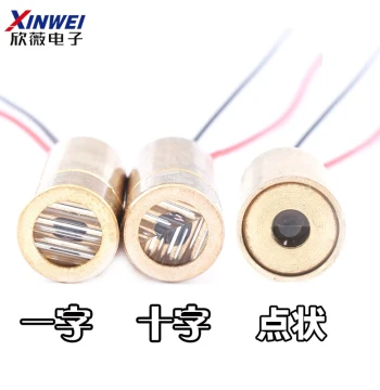 9MM Laser Head 5MW Infrared Positioning Light, Semiconductor Module, Line Marker, Red, Dot/Crosshair
