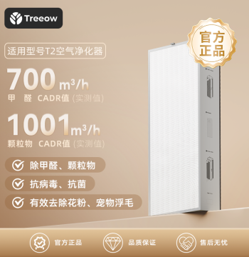 Compatible Model T2 Treeow Air Purifier Filter - Full-Effect Filter