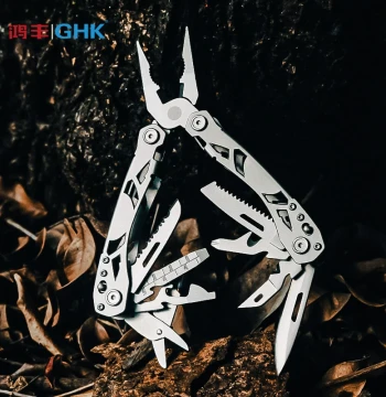 Hongfeng Ruishi Multi-Function Folding Pliers, Outdoor Camping Combination Tool, Mini Scissors, Portable Tactical Gear Pliers