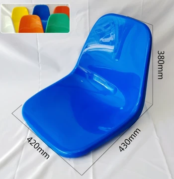 Cafeteria Table Accessories: Fiberglass Chair Seat, Plastic Stool Seat Replacement, Bleacher Chair Backrest and Seat Cover