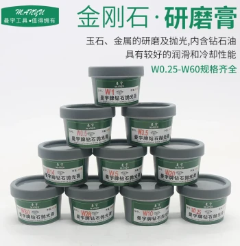 Diamond Abrasive Polishing Paste for Beeswax, Jade, Emerald, Agate, Amber, Metal Molds, Mirror Finish Scratch Removal