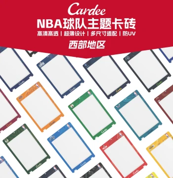 Cardee NBA Licensed Theme (Western Conference) Team Lanyard Card Brick 35~130PT Trading Cards UV Protection