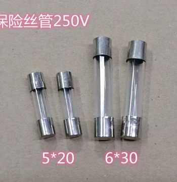 250V Glass Fuse Tube 5*20 6*30 Fuse 1A 2A 5A 10A 15A 20A 30A 3A