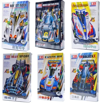 Free Shipping Assembly 4WD Car Kit - Aoda Super Star, 4WD Brothers, Giant Cyclone Charger, and Spider King Models