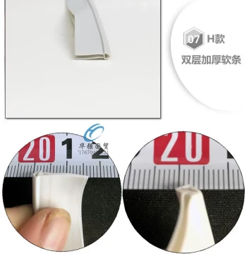 Sealing Strip for Food Display Cabinets, Malatang Cabinets, and Glass-Freezer Showcases - Anti-Collision Insulation Soft Strip for Three-Tier Units