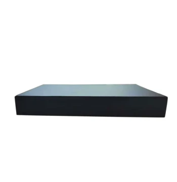 Solid Wood Rectangular Base for Sculptures, Fish Tanks, Strange Stones, Buddha Statues, and Antiques; Black Decorative Craft Stand