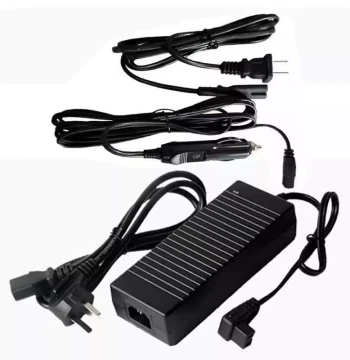 Xinxin Car Refrigerator Power Cord 12V/24V/220V - Charging Cable Accessory for Small Fridges, Universal Home and Car Power Line