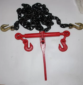 G80 Grade Ratchet Tensioner Flatbed Truck Cargo Binding Chain Heavy-Duty Transport Vehicle Chain Tightener Binder
