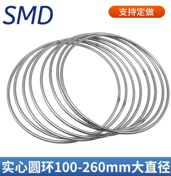 304 Stainless Steel Round Ring, O-Ring, Circle Welded Steel Ring, Fishing Net Ring, Large Iron Ring, Customized and In Stock