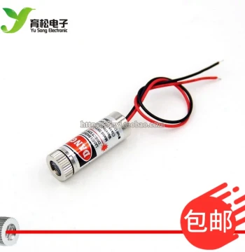 Adjustable Laser Tube Laser Head 5mW Red Line Cross Dot Laser Head