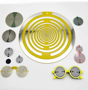 MWO Polarized Disc Tesla Multi-Frequency Oscillator Commemorating George Lakhovsky 2.5CM-500cm