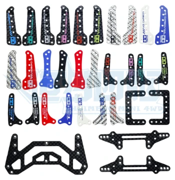 DIY Tamiya 4WD Car Parts Carbon Fiber Fiberglass MS AR FMA S2 VZ SXX MA VS Middle Wing