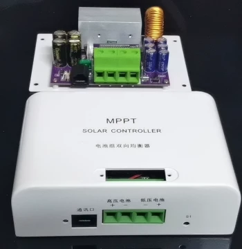 30A 1200W Output Step-Up/Step-Down Bidirectional MPPT Solar Controller with Battery Bank Equalizer