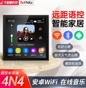 TeYNKa Background Music Host 4V Bluetooth Smart Home Controller System Set with Ceiling Speakers