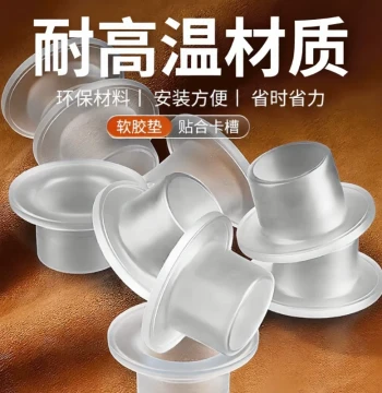 Valve Gasket Without Teflon Tape Faucet Silicone 1/2 Inch Seal Ring Complete Set of Water Pipe Washers Rubber Rings Pads