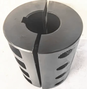 45# Steel Split Rigid Coupling for Engraving Machines, Stepper and Servo Motors, Lead Screws, High-Torque Steel Clamp Shell Coupling