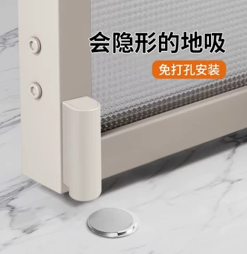 Marie Door Stopper, No-Drilling New Style Door Wedge, Door Blocker, Floor Suction, Bathroom Strong Magnetic Door Holder, Door Top, Behind-Door Anti-Collision Fixer